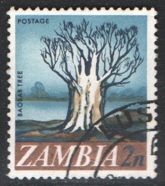 Zambia Scott 40 Used - Click Image to Close